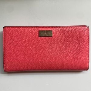 Kate Spade Bright Pink Spencer Wallet
